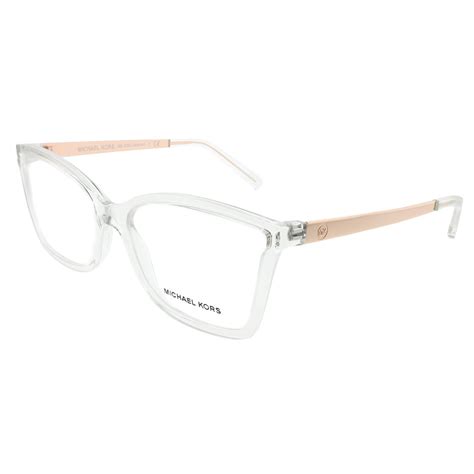 clear frame michael kors glasses|michael kors eyeglass frames 4058.